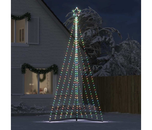 Ziemassvētku Eglītes Gaismiņas, 570 Led, Krāsainas, 400 Cm Vidaxl
