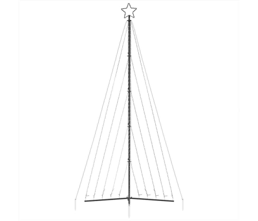 Ziemassvētku Eglītes Gaismiņas, 570 Led, Krāsainas, 400 Cm Vidaxl