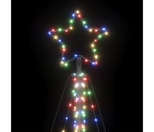 Ziemassvētku Eglītes Gaismiņas, 570 Led, Krāsainas, 400 Cm Vidaxl