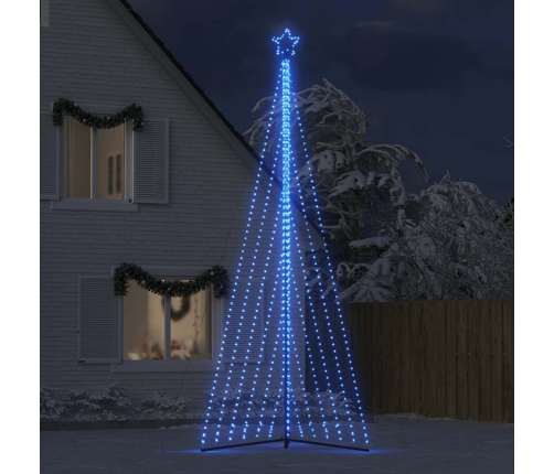 vidaXL Ziemassvētku eglītes gaismiņas, 789 LED, zila, 480 cm