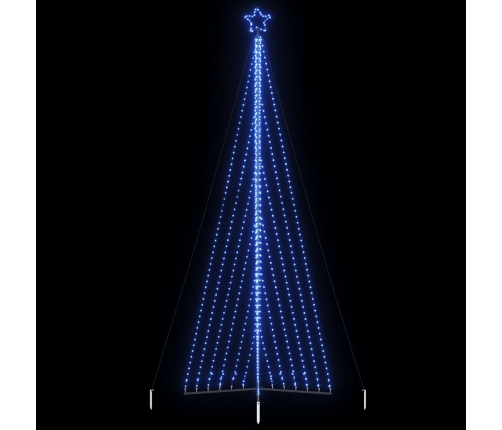 vidaXL Ziemassvētku eglītes gaismiņas, 789 LED, zila, 480 cm