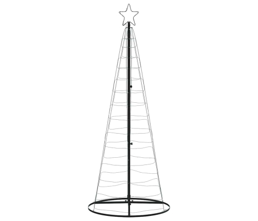 vidaXL Ziemassvētku eglītes dekorācija, 200 LED, vēsi baltas, 182 cm