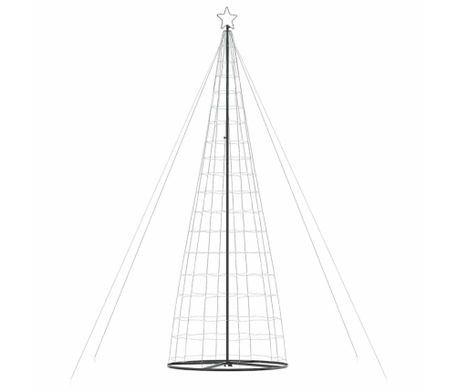 Led Ziemassvētku Eglīte 1534 Led Auksti Balta 503 Cm Vidaxl