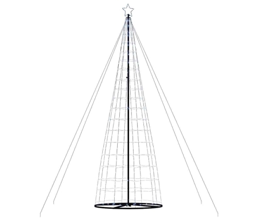 Led Ziemassvētku Eglīte 1534 Led Auksti Balta 503 Cm Vidaxl