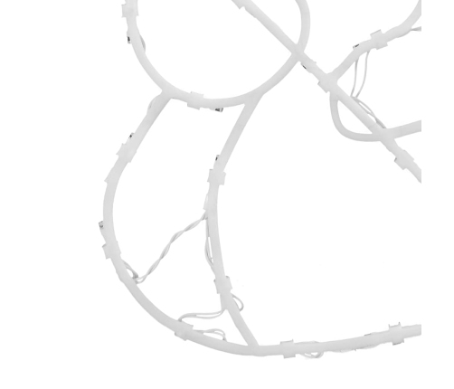 Ziemassvētku Lampiņas Sniegavīra Siluets 2 Gab. 35 Led Vidaxl