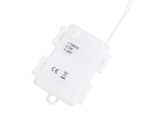 Ziemassvētku Lampiņas Eņģeļa Siluets 2 Gab. 50 Led Silti Balts Vidaxl