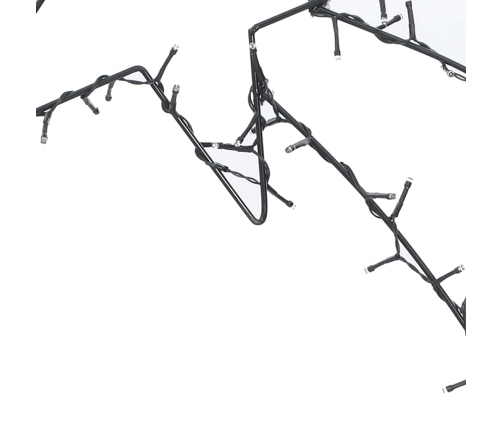 Ziemassvētku Lampiņas Krītošās Zvaigznes Siluets 80 Led Vidaxl