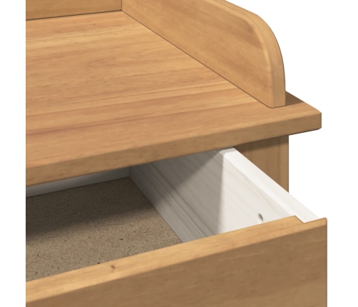 vidaXL vīna skapītis Panama, 57x40x111,5 cm, priedes masīvkoks