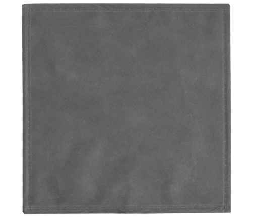 Salokāmas Uzglabāšanas Kastes 10 Gab 32X32X32 Cm Neausts Audums Vidaxl