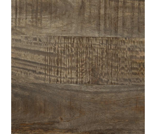 3 Daļu Bufetes Gaiši Pelēkas 60X33,5X75 Cm Masīvkoka Mango Vidaxl