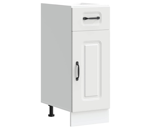 vidaXL virtuves apakšējai skapītis, Kalmar, balts, inženierijas koks