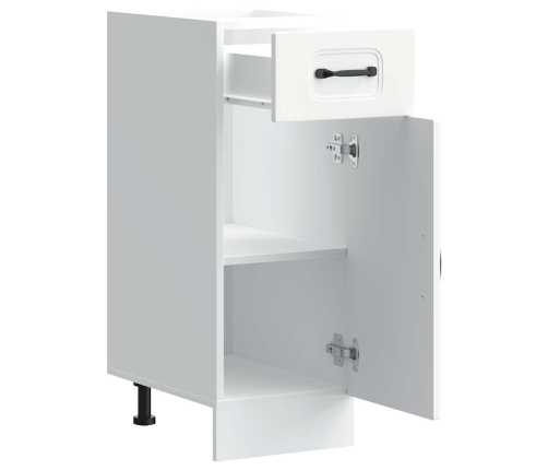 vidaXL virtuves apakšējai skapītis, Kalmar, balts, inženierijas koks