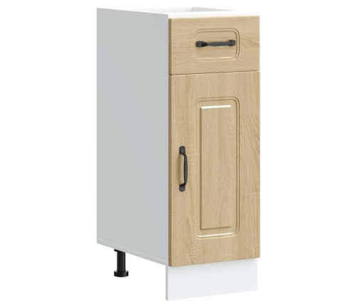 vidaXL virtuves apakšējai skapītis, Kalmar, ozolkoka