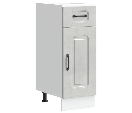 vidaXL virtuves apakšējai skapītis, Kalmar, betona pelēks