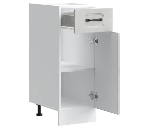 vidaXL virtuves apakšējai skapītis, Kalmar, betona pelēks