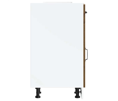 Virtuves Apakšējai Skapītis, Kalmar, Brūna Ozola Vidaxl