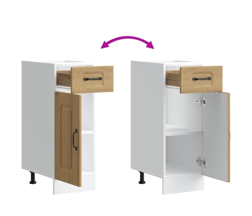 Virtuves Apakšējai Skapītis, Kalmar, Koka Karas Vidaxl