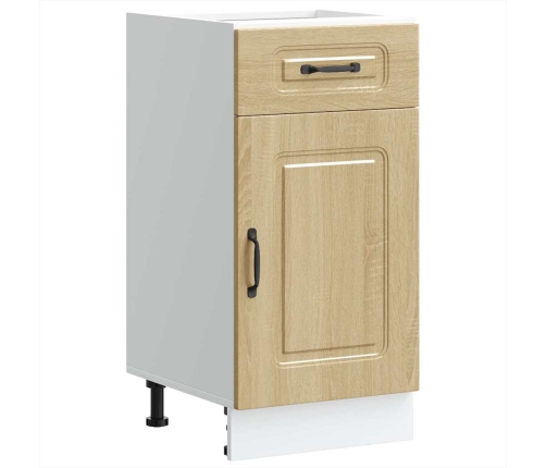 Virtuves Apakšējai Skapītis, Kalmar, Ozolkoka Vidaxl