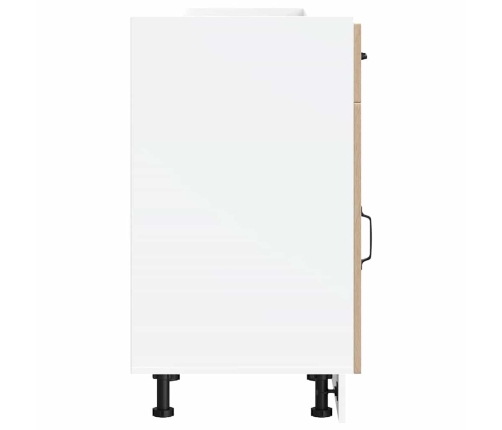 vidaXL virtuves apakšējai skapītis, Kalmar, ozolkoka