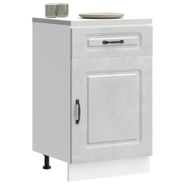 Virtuves Apakšējai Skapītis, Kalmar, Betona Pelēks Vidaxl