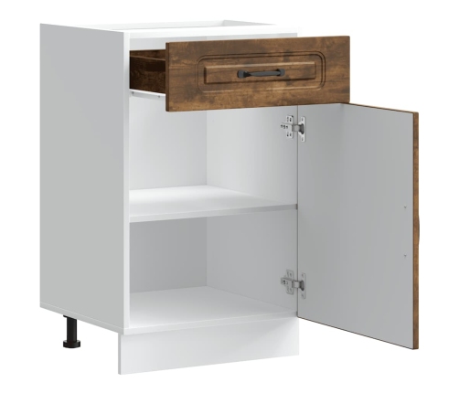 vidaXL virtuves apakšējai skapītis, Kalmar, ozola krāsa