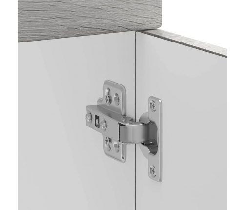 vidaXL virtuves apakšējai skapītis, Kalmar, pelēka koka