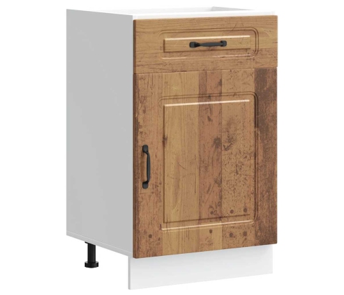 vidaXL virtuves apakšējai skapītis, Kalmar, veca koka