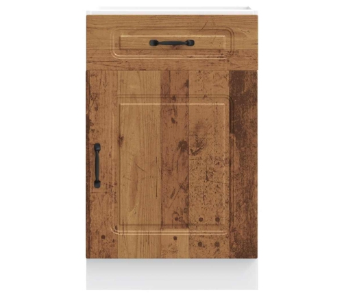 vidaXL virtuves apakšējai skapītis, Kalmar, veca koka