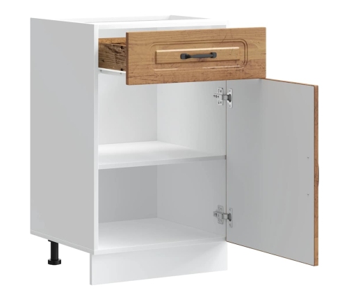 vidaXL virtuves apakšējai skapītis, Kalmar, veca koka