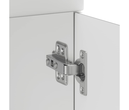 vidaXL virtuves apakšējai skapītis, Kalmar, balts, inženierijas koks