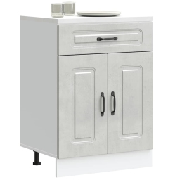 Virtuves Apakšējai Skapītis, Kalmar, Betona Pelēks Vidaxl