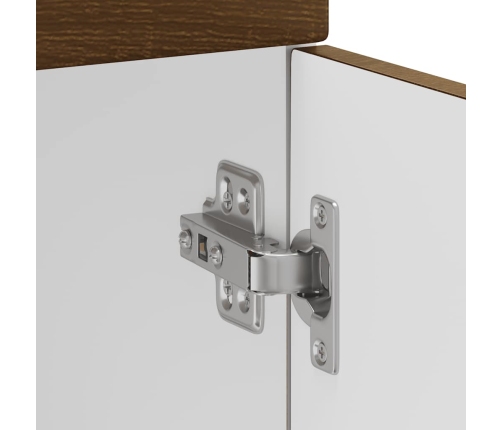 vidaXL virtuves apakšējai skapītis, Kalmar, brūna ozola