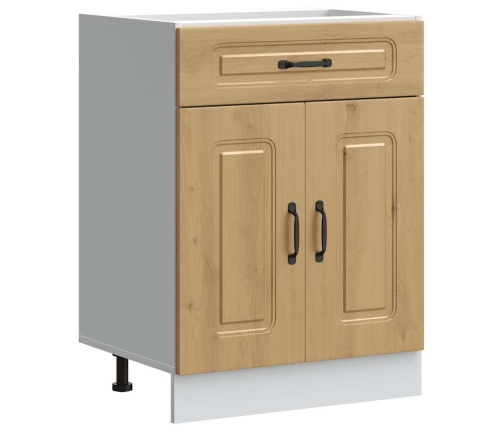 vidaXL virtuves apakšējai skapītis, Kalmar, koka karas