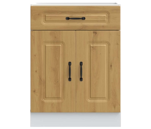 vidaXL virtuves apakšējai skapītis, Kalmar, koka karas