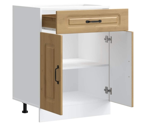 vidaXL virtuves apakšējai skapītis, Kalmar, koka karas