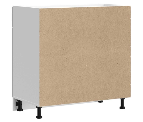 vidaXL virtuves apakšējai skapītis, Kalmar, balts, inženierijas koks