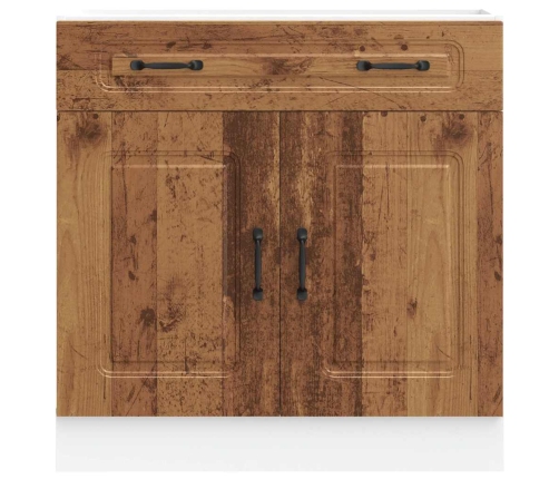 vidaXL virtuves apakšējai skapītis, Kalmar, veca koka