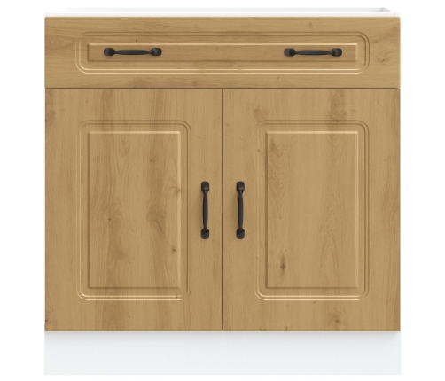 vidaXL virtuves apakšējai skapītis, Kalmar, koka karas