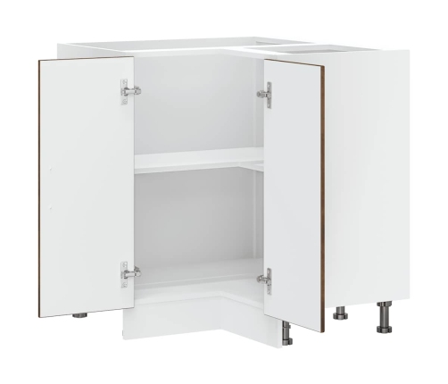 vidaXL virtuves stūra skapītis, Kalmar, ozola krāsa, inženierijas koks