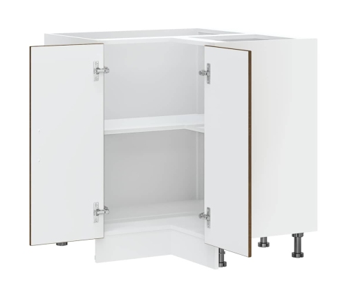 Virtuves Stūra Skapītis, Kalmar, Brūna Ozola, Inženierijas Koks Vidaxl