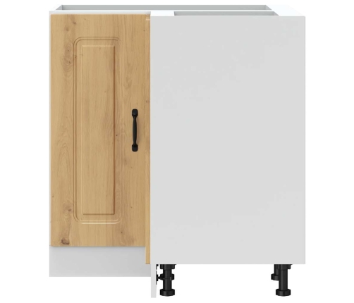 Virtuves Stūra Skapītis, Kalmar, Koka Karas, Inženierijas Koks Vidaxl