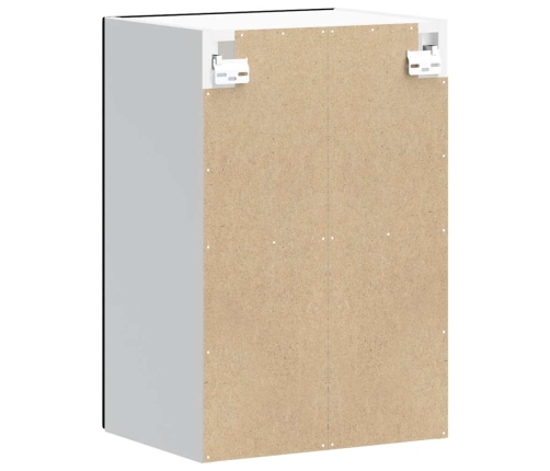 vidaXL virtuves sienas skapis ar stikla durvīm Kalmar melns