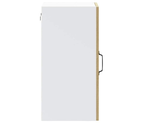 vidaXL virtuves sienas skapis ar stikla durvīm Kalmar ozolkoka krāsa