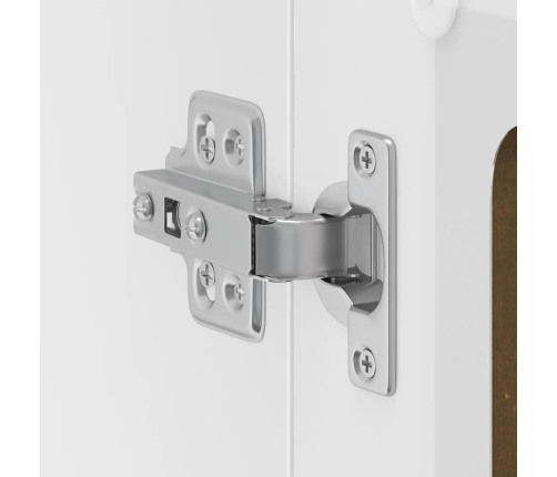 vidaXL virtuves sienas skapis ar stikla durvīm Kalmar ozolkoka krāsa