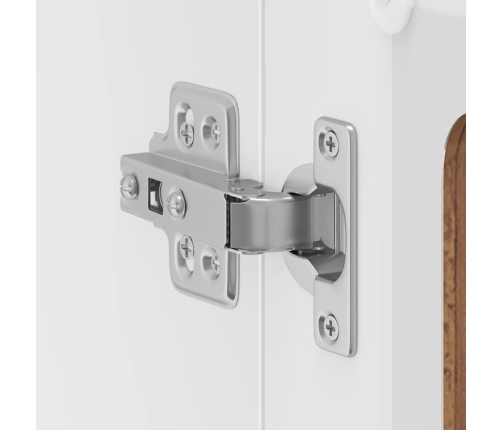 vidaXL virtuves sienas skapis ar stikla durvīm Kalmar veca koka