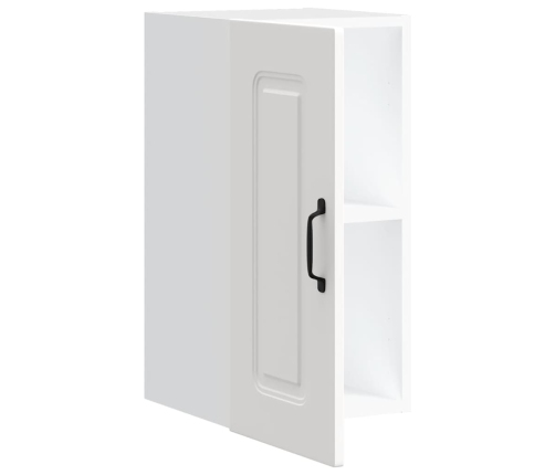 Virtuves Sienas Skapītis, Kalmar, Balts, Inženierijas Koks Vidaxl