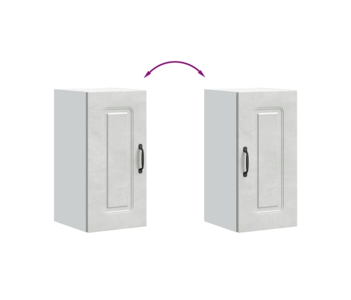 Virtuves Sienas Skapītis, Kalmar, Betona Pelēks Vidaxl