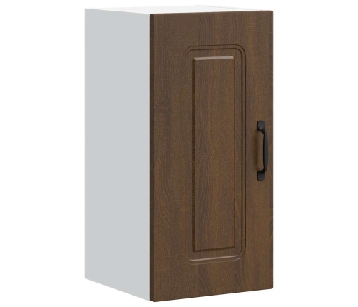 vidaXL virtuves sienas skapītis Kalmar brūna ozola inženierijas koks