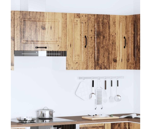 vidaXL virtuves sienas skapītis Kalmar veca koka inženierijas koks