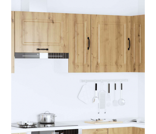 vidaXL virtuves sienas skapītis, Kalmar, koka karas, inženierijas koks